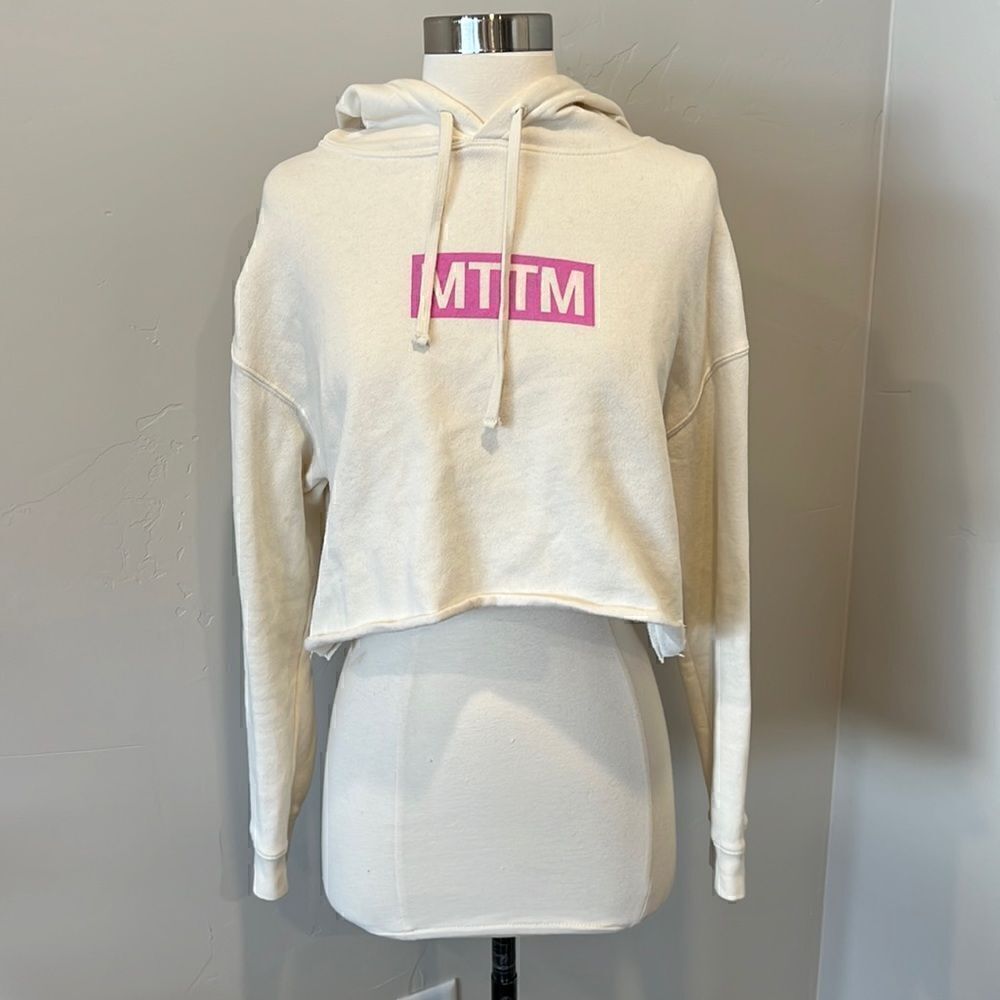 Married To The Mob Cropped Hoodie